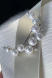 Natural Pearls Brooch