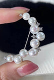 Natural Pearls Brooch