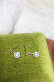 Freshwater Pearl Stud Earrings Vintage