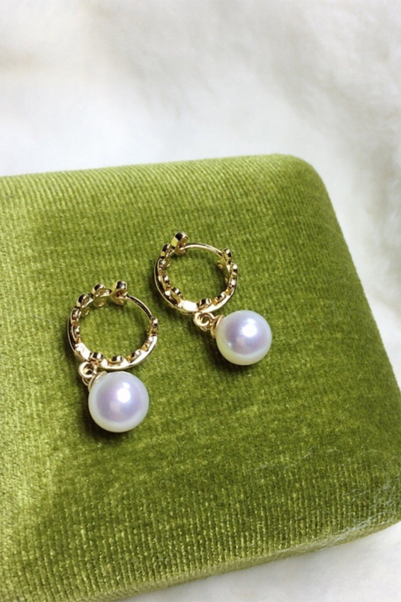 Load image into Gallery viewer, Wheat Earrings with Pearls