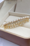 Vintage Bangs Side Pearl Hair Clip