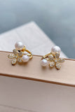 White Pearl Ear Clip