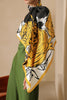 Load image into Gallery viewer, Green Square Printed Scarf Headpiece