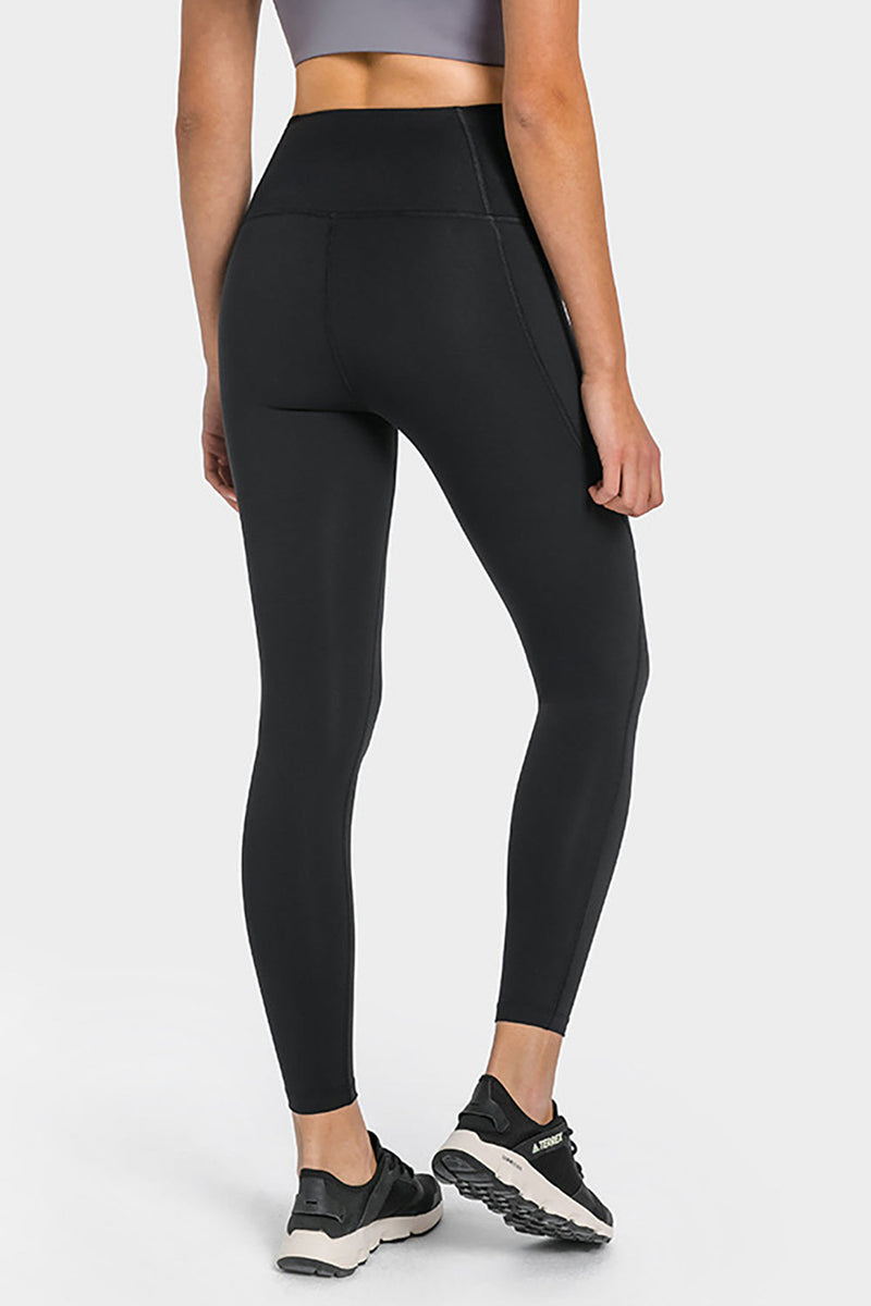 Load image into Gallery viewer, Long Black Yoga Pants