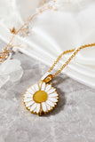 Golden Flower Necklace