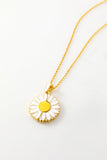 Golden Flower Necklace