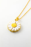 Golden Flower Necklace