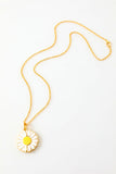 Golden Flower Necklace