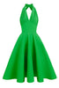 Load image into Gallery viewer, Green Pin Up Vintage 1950s Dress
