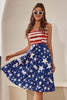 Load image into Gallery viewer, American Independence Day Retro Women&#39;s Dress