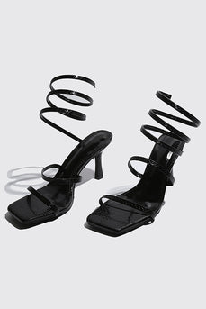 Stiletto Black High Heels