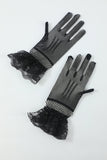 Black Hairpins and Gloves 1920s Accessories Sets