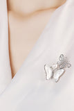 Shell Butterfly Brooch