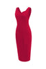 Load image into Gallery viewer, Red Bodycon Vintage 1960s Dress