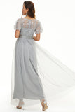 Sequins Tulle Mother of The Bride Dress