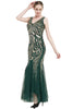 Load image into Gallery viewer, Sequins Tulle Sleeveless Mother of The Bride Dress