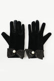 Black Velvet Gloves