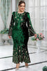 Load image into Gallery viewer, Plus Size Sparkly Velvet Mother of the Bride Dress