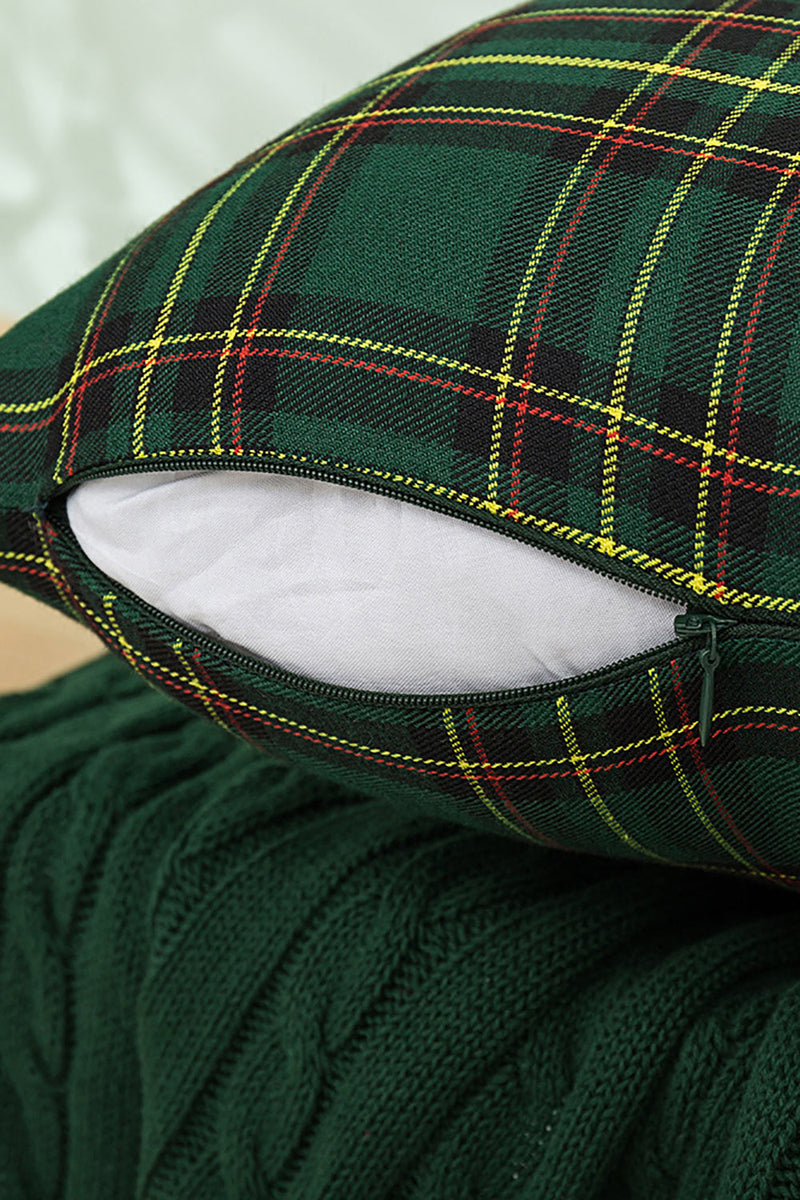 Load image into Gallery viewer, Christmas Gift Plaid Pillowcase