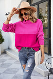 Women's Turtleneck Loose Pullover Sweater