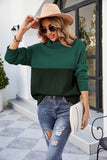 Women's Turtleneck Loose Pullover Sweater