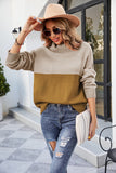 Women's Turtleneck Loose Pullover Sweater