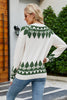 Load image into Gallery viewer, Crew Neck Vintage Jacquard Long Sleeve Pullover Sweater