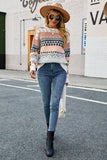 Loose Crew Neck Pullover Sweater