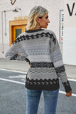 Loose Crew Neck Pullover Sweater