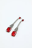 Red Five Pieces 1920s Party Accessories Set