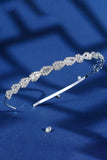 Silver Rhinestones Wedding Headband