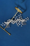 Handmade Rhinestone Pearls Bridal Hair Accessories