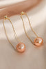 Load image into Gallery viewer, Blush Women Pearl Chain Drop Earrings