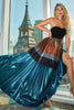 Load image into Gallery viewer, Blue A-Line Sweetheart Pleated Long Prom Dress