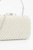 Load image into Gallery viewer, White Pearl Beaded Party Handbag