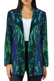 Sparkly Dark Green Sequins Prom Blazer For Women