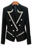 Load image into Gallery viewer, Fashionable Diamond Beaded Double Breasted Slim Women Blazer