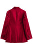 Load image into Gallery viewer, Burgundy Long Sleeves One Button Women Blazer