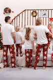 Family Matching Christmas Pajamas with Red Plaid