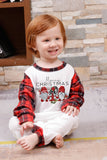 Long Sleeves Plaid Family Christmas Pajamas