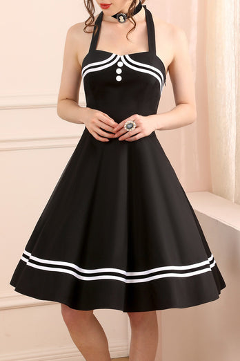 Halter Black Dress