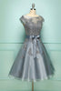 Load image into Gallery viewer, Grey Vintage Prom