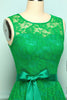 Load image into Gallery viewer, Green Lace Dress