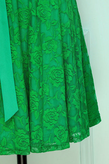 Green Lace Dress