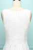 Load image into Gallery viewer, White V-neck Lace Dress