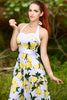 Load image into Gallery viewer, Lemon Pin Up Dress