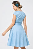 Blue 1950s Swing