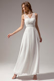 Ivory Long Bridesmaid Dress