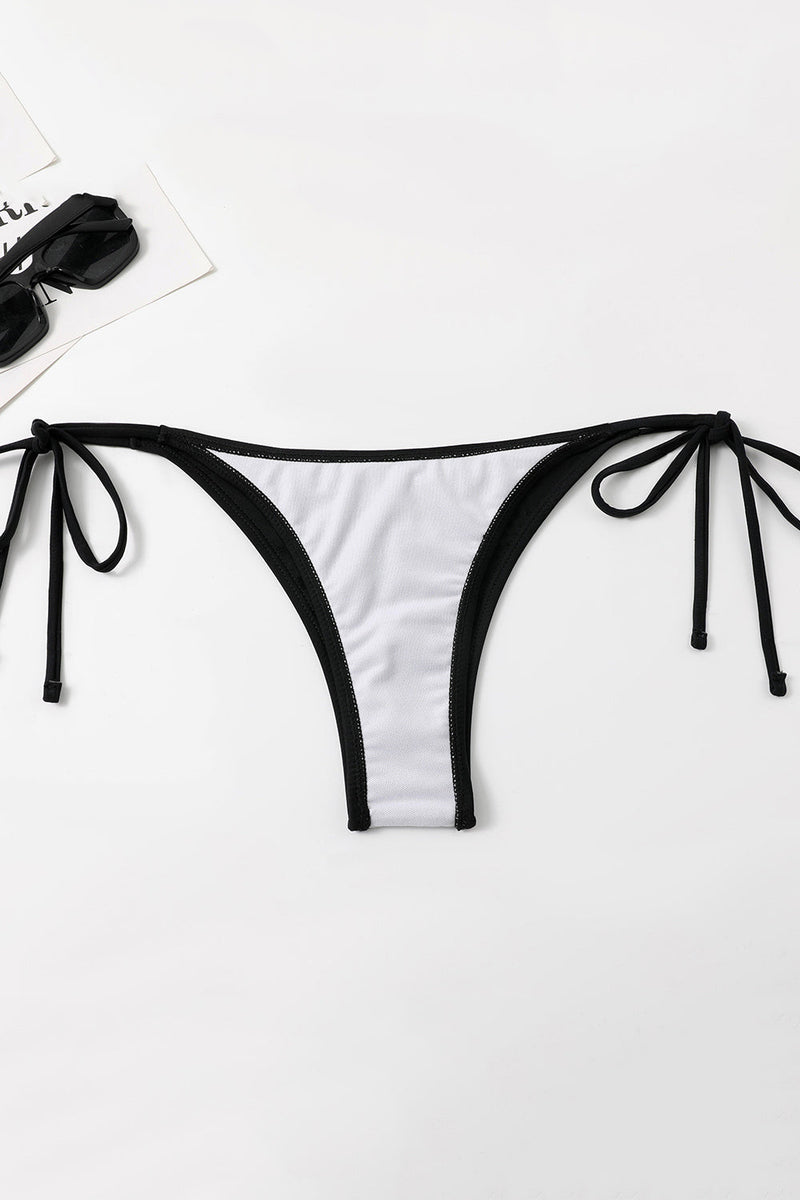 Load image into Gallery viewer, Two Piece Black Athletic Swimwear