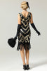 Load image into Gallery viewer, Sequins 1920s Fringe Flapper Dress